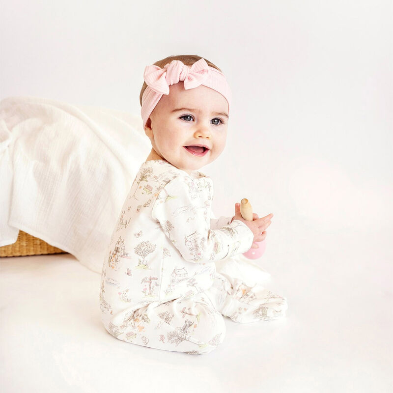 B&eacute;b&eacute; Beatrice Organic Ls Zipsuit image number 1